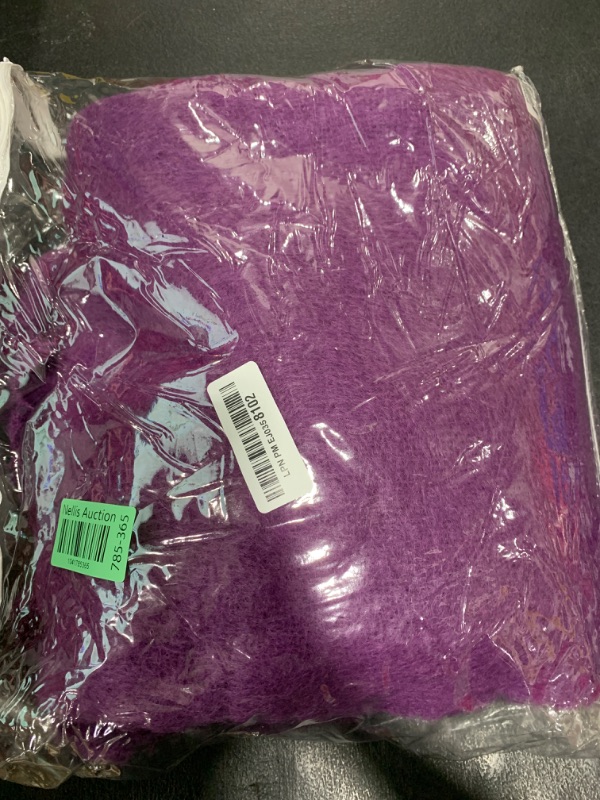 Photo 1 of Belle Epoque Mohair Throw 50X70 Ultra Violet