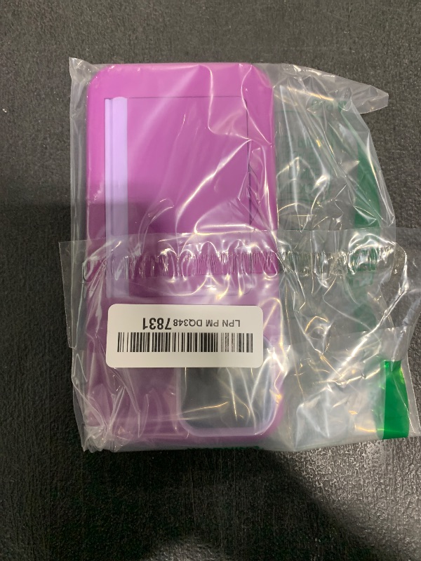 Photo 1 of FDTCYDS for iPhone 13 Pro Max Case with Card Holder,Credit Card Slot Protective Wallet Case - Purple