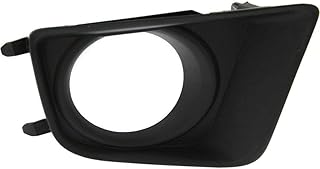 Photo 1 of DAT AUTO PARTS Front Right Passenger Side Bumper Insert Fog Light Bezel Molding Cover Grille Trim Replacement for 2012-2015 Toyota Tacoma Black Textured TO1039152 8148104020