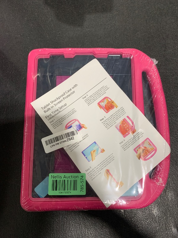 Photo 1 of SUPLIK Kids Case for iPad A16 11 inch 2025 (11th Gen) & iPad 10th Generation (10.9" 2022), Durable Shockproof Stand Cover with Screen Protector/Pencil Holder/Handle for Kids, Pink