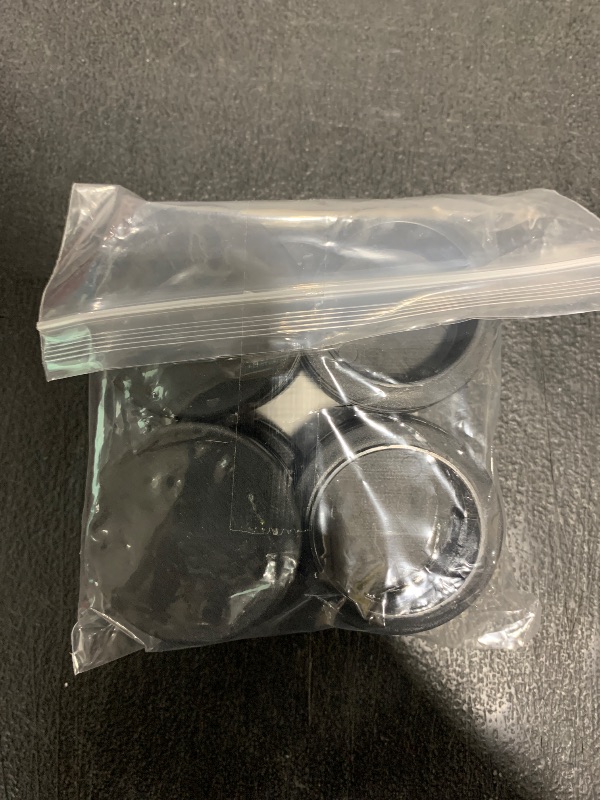 Photo 1 of CaSuTong 2 Inch (50mm) Round Plastic Plugs, Tubing End Cap, Insert End Caps for Round Metal Tube (8 Pack)