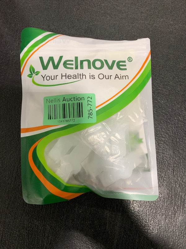 Photo 1 of Welnove Pack of 12 Bunion Corrector, Toe Separators with 2 Loops, Big Toe Spacer Suitable for Bunion and Overlap Toe (White)