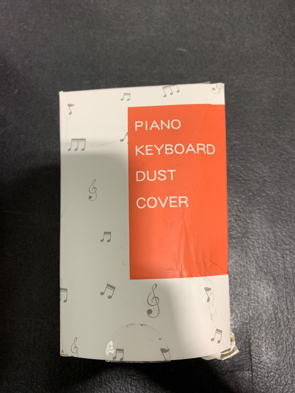 Photo 1 of 88 Keys Piano Keyboard Dust Cover, Music Dirt Proof Stretchy Electronic Keyboard Cover With Durable Elastic & Cord Lock Must Have Piano Accessories