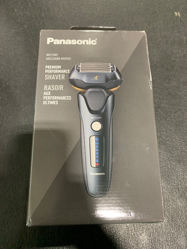 Photo 1 of Panasonic ARC5 Electric Razor for Men with Pop-up Trimmer, Wet Dry 5-Blade Electric Shaver with Intelligent Shave Sensor and 16D Flexible Pivoting Head - ES-LV67-K (Black)
