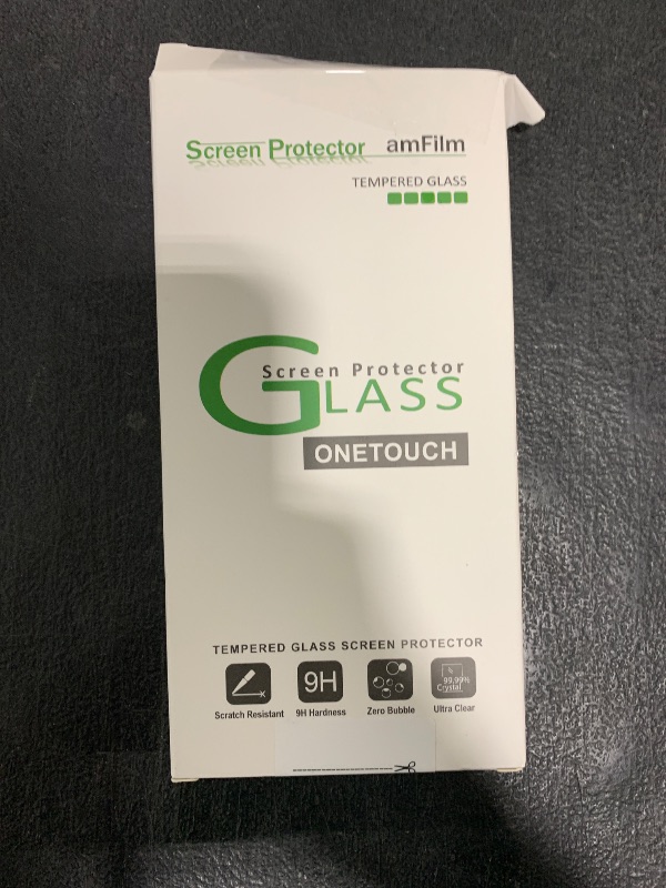 Photo 1 of amFilm Auto-Alignment OneTouch for iPhone 16e [6.1''] Screen Protector + Camera Lens Protector, Tempered Glass, 30 Seconds Installation, Bubble Free, Case Friendly, Anti-Scratch [2+2 Pack]