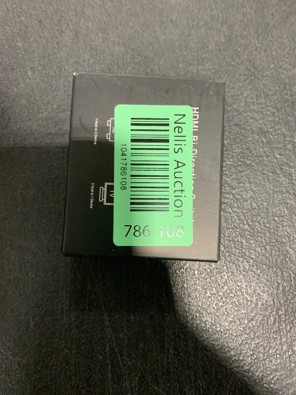 Photo 1 of HDMI Switch 4k@60hz Splitter, GANA Aluminum Bidirectional HDMI Switcher 2 in 1 Out, Manual HDMI Hub Supports HD Compatible with Xbox PS5/4/3 Blu-Ray Player Fire Stick Roku