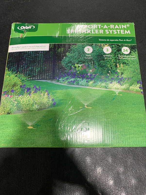 Photo 1 of Orbit 58092N Port-A-Rain Hose Watering Sprinkler System