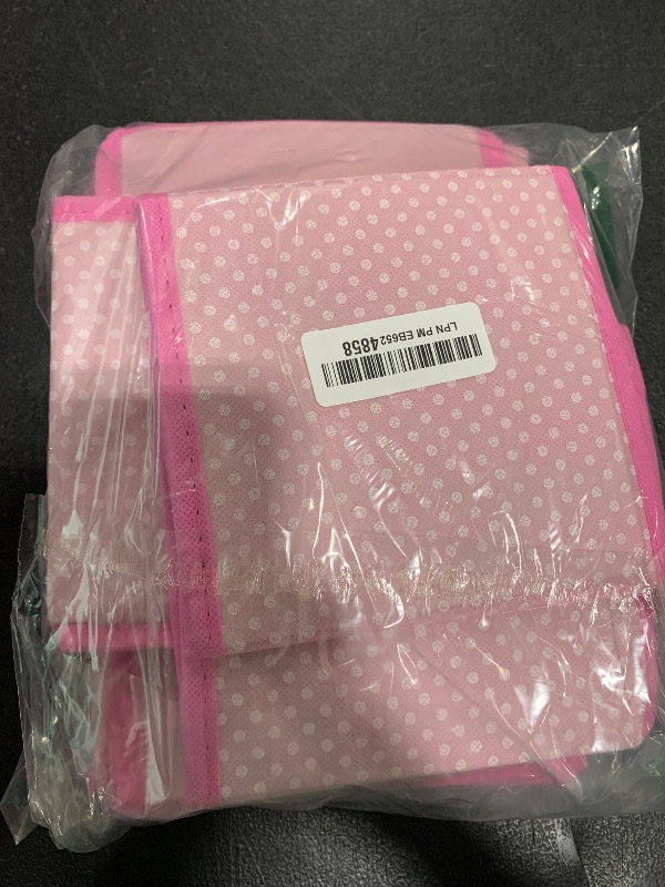 Photo 1 of Delta Children Nursery Storage 48 Piece Set - Easy Storage/Organization Solution - Keeps Bedroom, Nursery & Closet Clean, Barely Pink