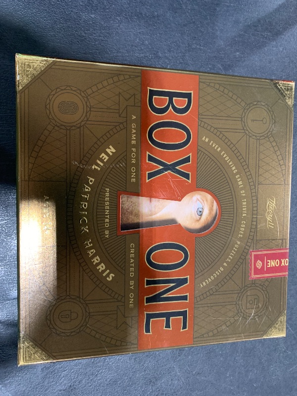 Photo 1 of theory11 Box ONE Board Game Presented by Neil Patrick Harris 1 player