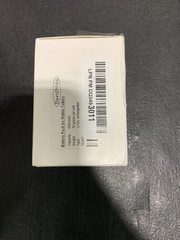 Photo 1 of Rechargeable Walkie Talkies Battery Pack Replacement with Case - Original 1500 mAh Li-ion Battery for Baofeng BF-888S, Arcshell AR-5, Pxton PX-888S Walkie Talkie (4 Pack)