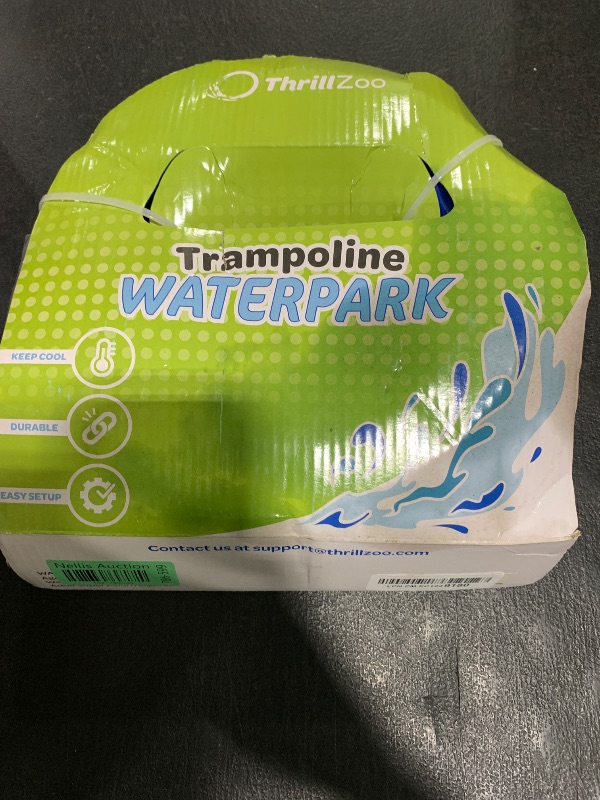 Photo 1 of ThrillZoo Trampoline Sprinkler – 39ft Water Hose Attachment for Outdoor Summer Fun – Durable Leak-Proof Design – Easy to Install - Ideal for 12 to 16 feet Trampoline