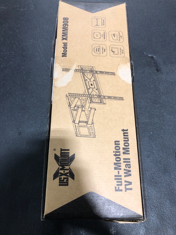 Photo 1 of 
BONTEC TV Wall Mount with Extra Long Extendable Arm for 32-75 Inch TVs, Holds Up to 132lbs, Full Motion Dual Arm TV Bracket with Tilt, Swivel, Level Adjustment, Max VESA 600x400mm, Wide Compatibility