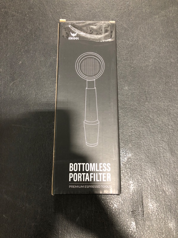 Photo 1 of KNODOS 54mm Bottomless Portafilter V2 with Upgraded American Walnut Handle - Compatible with Breville Barista Express, Pro, Touch, Bambino, Plus, Infuser, Duo Temp Pro- Includes 18-21g Filter Basket