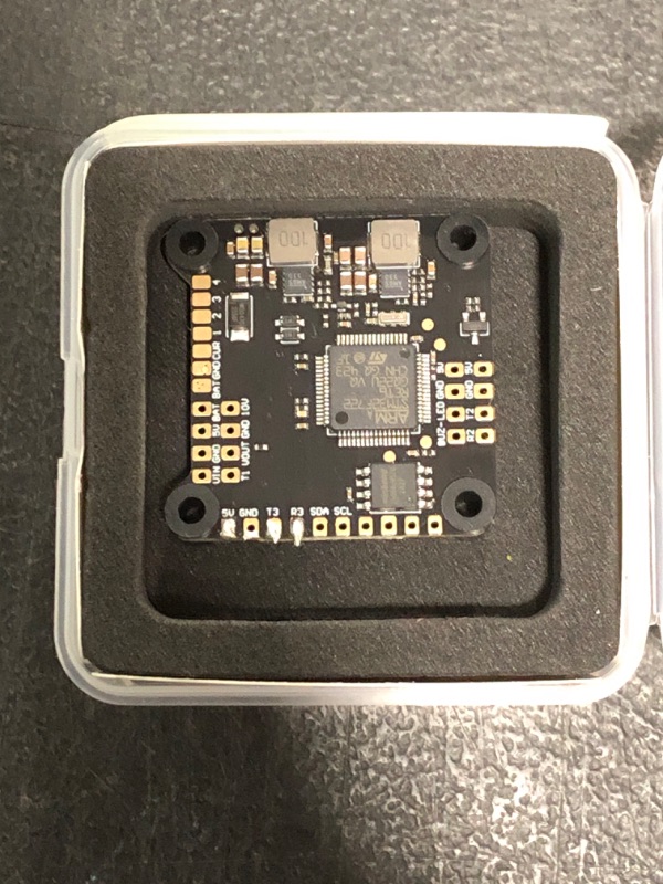 Photo 1 of FLASH HOBBY F722 Flight Controller Stack 30.5 x 30.5mm FPV Stack with 4 in One 60A Electronic Speed Controller for 3~6S Lipo for Quadcopter UAV Drone & Fixed-Wing