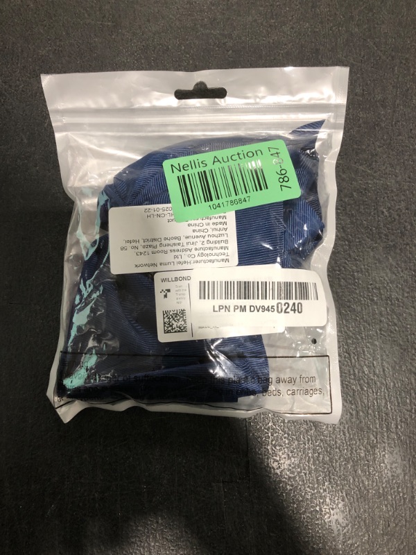 Photo 1 of 2 Packs Jumbo Cheerleading Bow 8 Inch Large Cheer Hair Bows with Ponytail Holder for Teen Girls Softball Outfit Uniform(Navy Blue)