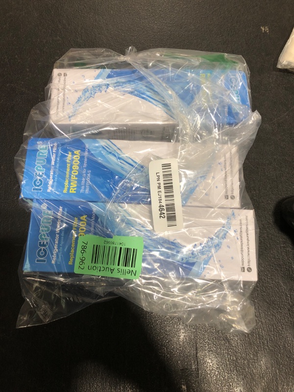 Photo 1 of ICEPURE UKF8001 Compatible with Whirlpool EDR4RXD1, 4396395, Maytag UKF8001, UKF8001AXX, EveryDrop Refrigerator Water Filter 4, RFC0900A, UKF8001AXX-200, UKF8001P, 469006, PUR, Puriclean II, Pack of 3