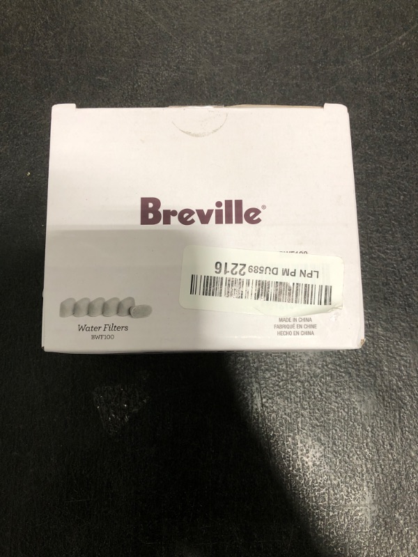 Photo 1 of Breville BWF100 Single Cup Brewer Replacement Charcoal Filters White