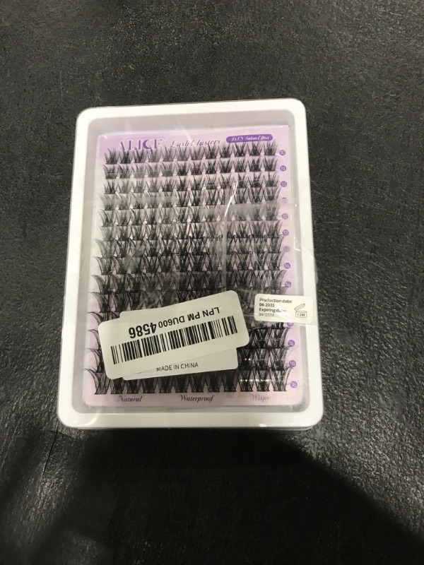 Photo 1 of Lash Clusters Wispy Eyelash Extensions 168pcs Volume Individual Lashes 10-18mm Waterproof Natural DIY Lash Extensions Cluster Eyelash Extensions by ALICE