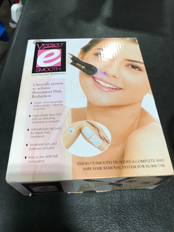 Photo 1 of Verseo eSmooth Electrolysis Permanent Hair Removal Epilation Roller Pen Painless Hair Removal for Women Men Epilator Hair Remover Safe for All Skin Colors and Hair Colors No Pain No Scarring