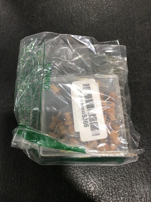 Photo 1 of 40Pcs Wood Push Pins, Thumb Tacks for Decorative, Wooden Pins and Tacks, Cork Board Thumbtacks, Cute Thumbtack for Wall and Bulletin Board, Map Pins