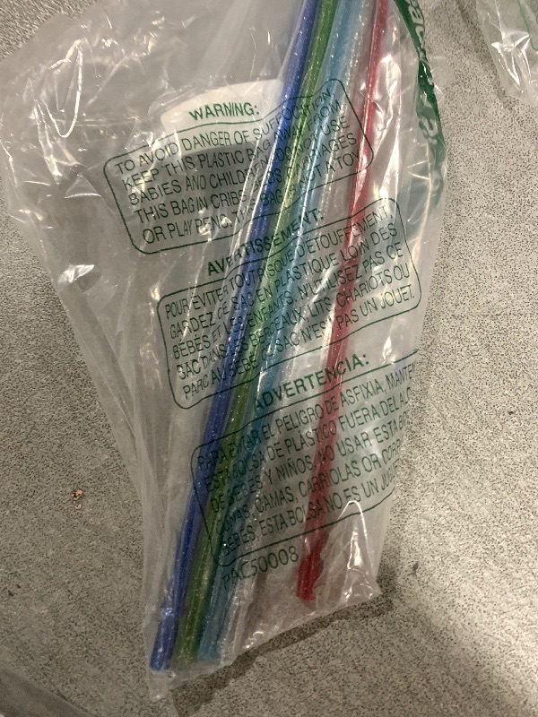 Photo 1 of 6 Pack Replacement Straws with Cleaning Brush Compatible Stanley 30 oz 40 oz Tumbler, Plastic(White)