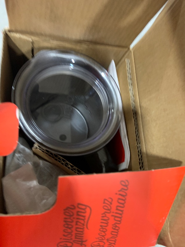 Photo 1 of Instant Pot Milk Frother, 4-in-1 Electric Milk Steamer, 10oz/295ml Automatic Hot and Cold Foam Maker and Milk Warmer for Latte, Cappuccinos, Macchiato, From the Makers of Instant 500W, Black