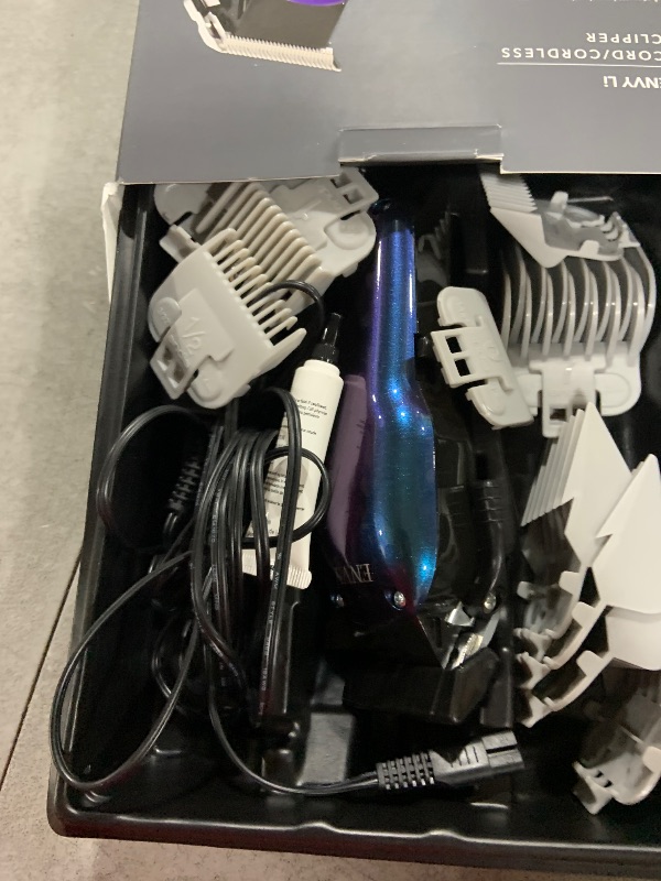 Photo 1 of Andis Limited Edition Galaxy Envy Li Cordless Clipper - Rechargeable Hair Clipper & Trimmer - Adjustable Blade Clipper, Close Cutting Zero Gapped