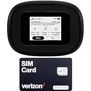 Photo 1 of 5G Mobile Portable WiFi | Verizon Wireless Jetpack Inseego MiFi M1000 | LTE Cat20 Up to 2,4 Gbps | Usage Up to 12 Hours | Mobile Hotspot for Travel | EVDO-LINK Bundle - Verizon Sim Card
