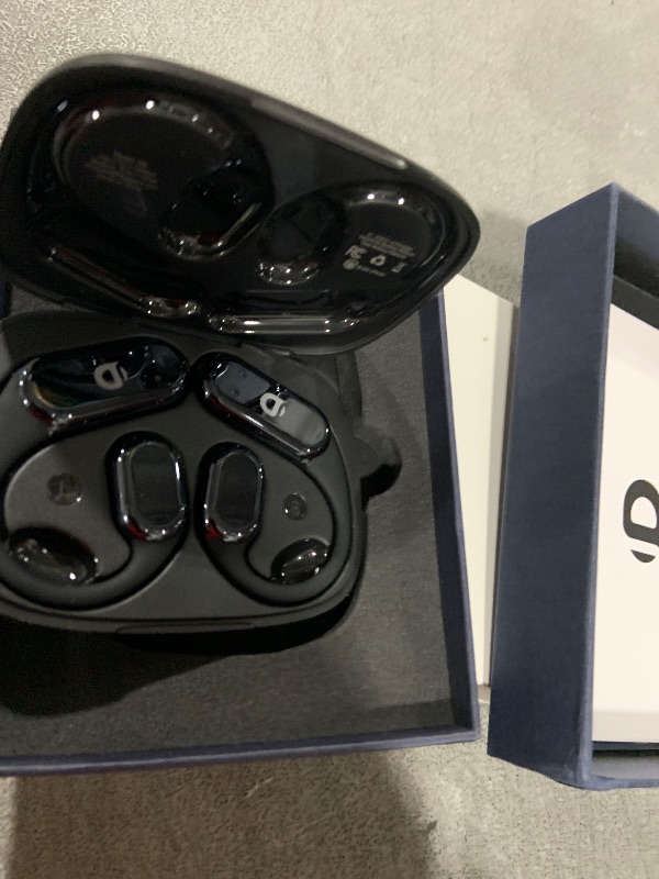 Photo 1 of DEMICEA True Wireless Bone Conduction Earphones, OWS Open Ear Headphones with Earhooks, Bluetooth 5.3, Up to 60H Playtime with Case, IP68, AAC/SBC, for Cycling Yoga Workouts