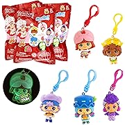 Photo 1 of The Loyal Subjects Strawberry Shortcake Mystery Blind Bag Sweet Scented 2.5-inch Cheebee Keychain Figure 3-Pack - Receive 3 Mystery Blind Bag Cheebee Keychain/Backpack/Clip-on Figures
