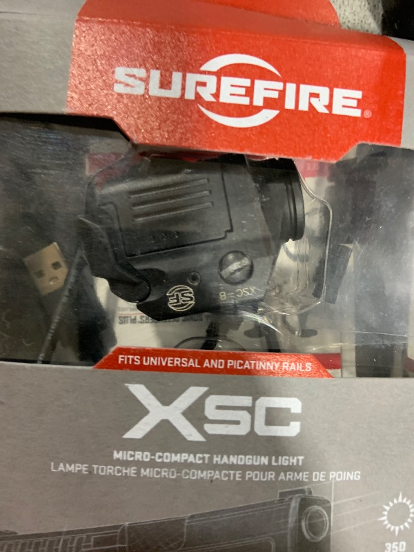 Photo 1 of SUREFIRE XSC-B 350LUM LED BLK