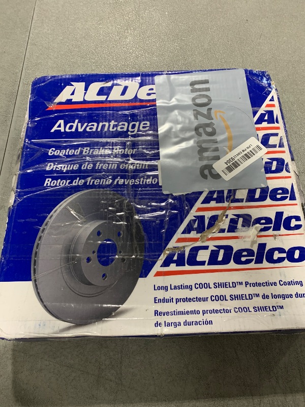 Photo 1 of ACDelco Advantage 18A81958AC Coated Front Disc Brake Rotor