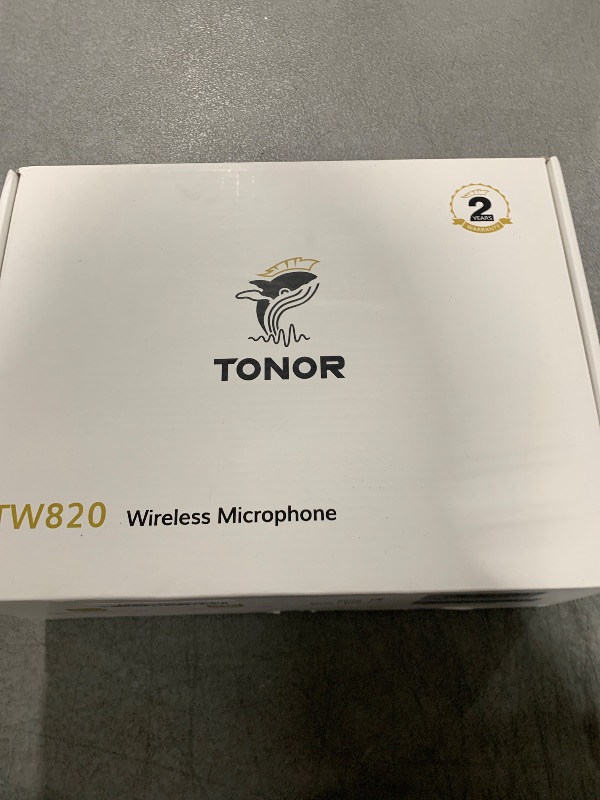 Photo 1 of TONOR Wireless Microphone, Metal Dual Professional UHF Cordless Dynamic Mic Handheld Microphone System for Home Karaoke, Meeting, Party, Church, DJ, Wedding, Home KTV Set, 200ft, TW-820 Grey