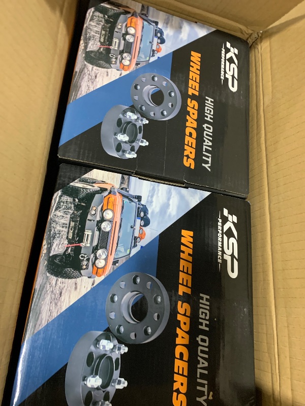 Photo 1 of KSP 2in 6x5.5 Tacoma Wheel Spacers, 6x139.7 Tire Spacer fit for Toyota Tundra 4Runner FJ Land Cruiser Sequoia, 50mm Forged Lug Centric Spacer 108mm Hub Bore with M12x1.5 Thread Pitch, Not Hubcentric