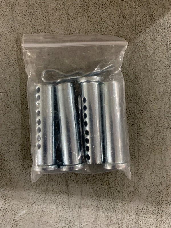 Photo 1 of 4-20Pack Multi-Hole Porous Eye Pins Clevis Pins Adjustable Clevis Pins kit, Fastener for Farming Machine Air Cool Diesel Engine Accessories (M12, 4)