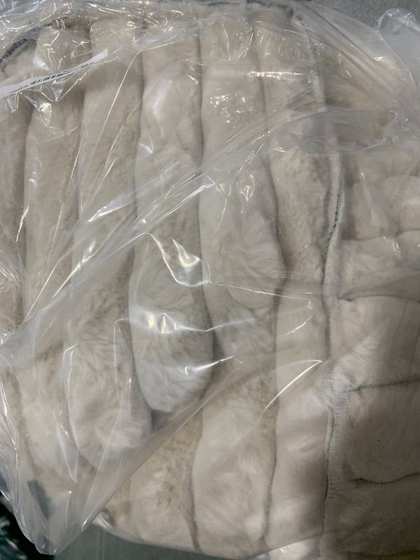 Photo 1 of Bedsure Waterproof Dog Blankets for Medium Dogs - Soft Puppy Cat Blanket Corduroy Fleece Washable, Cozy Calming Reversible Furniture Protection for Pet Kitten Doggy,30"x40", Cream