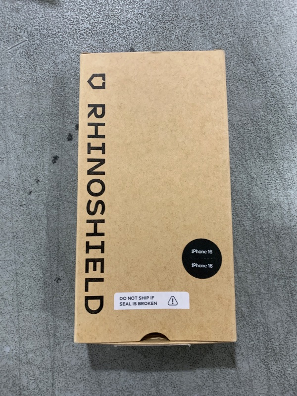 Photo 1 of RhinoShield Clear Case Compatible with Magsafe for [iPhone 16] | Superior Magnetic, Advanced Yellowing Resistance, Protective Phone Case, Camera Control Cutout Design - White Camera Ring