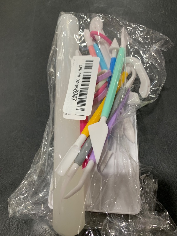 Photo 1 of ScivoKaval Marshmallow Fondant Cake Decorating Hand Tool 12 Pcs 5 Sets Sugarcraft Gumpaste Icing Smoother Rolling Pin Trimmer Cutter Embosser Flower Scissor Modelling Accessories Supplies Kit Multi