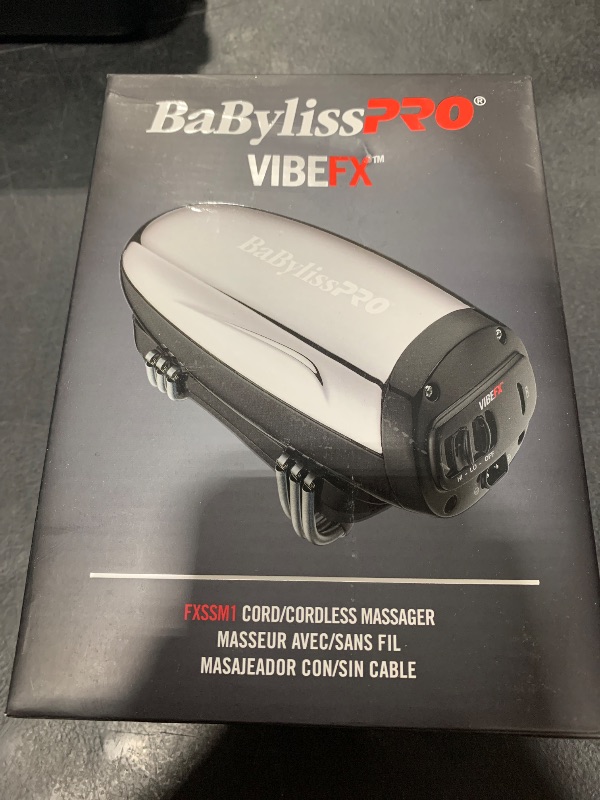 Photo 1 of BaBylissPRO SILVERFX Cord/Cordless Massager