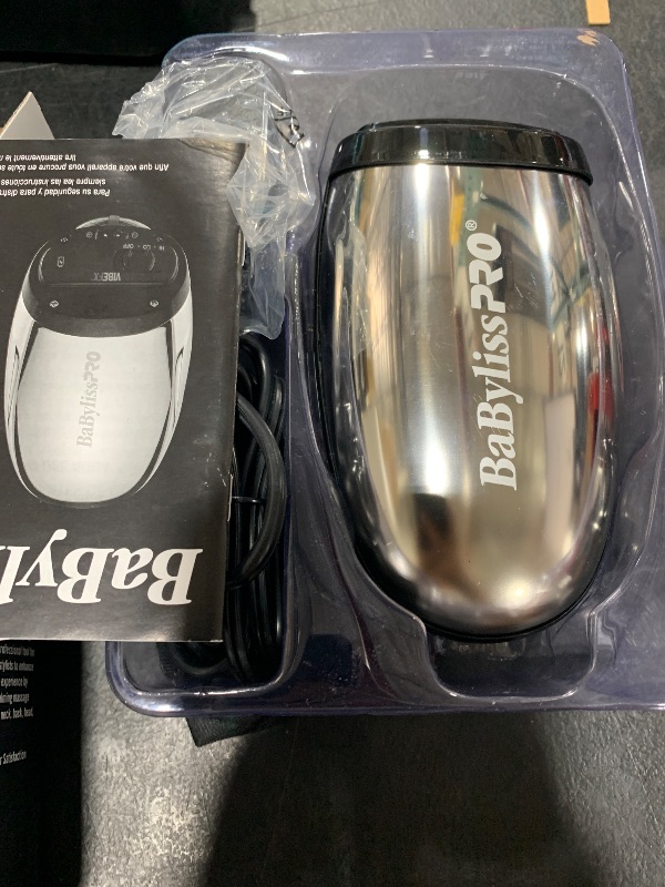 Photo 1 of BaBylissPRO SILVERFX Cord/Cordless Massager