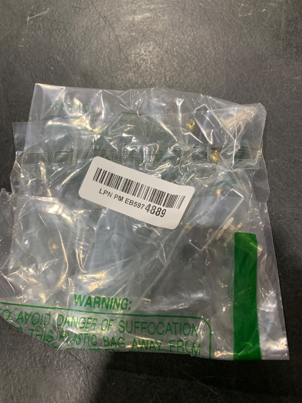 Photo 1 of NSI 76080PS Push Button Switch, On Off Circuit Function, SPST N.C, Brass/Nickel Actuator, 15/10 amps at 125/250 VAC