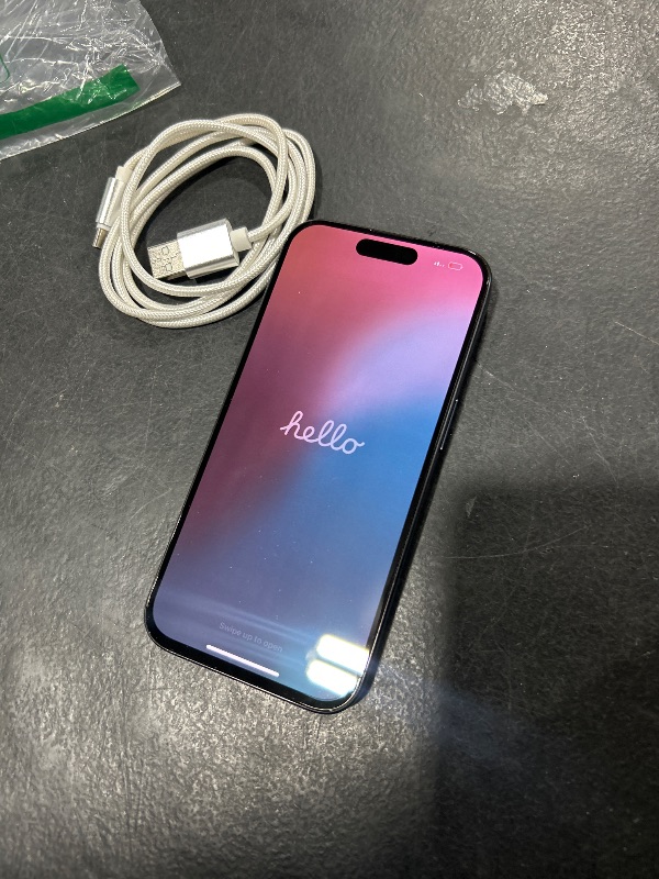 Photo 1 of Apple iPhone 15 Pro, 128GB, Blue Titanium - Unlocked (Renewed Premium)