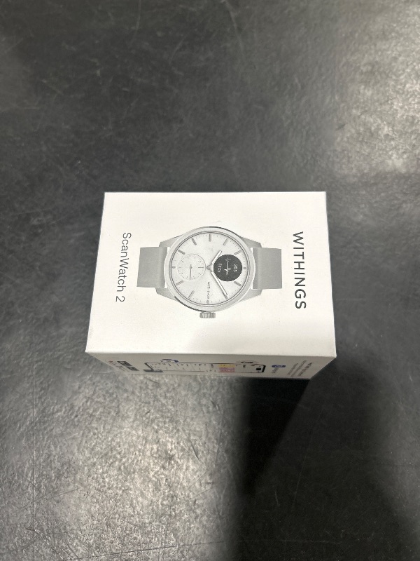 Photo 1 of Withings ScanWatch 2 - Hybrid Smart Watch, Heart Rate Monitoring, Fitness Tracker, Cycle Tracker, Sleep Monitoring, GPS Tracker, 30-Day Battery Life, Android & Apple Compatible, HSA/FSA