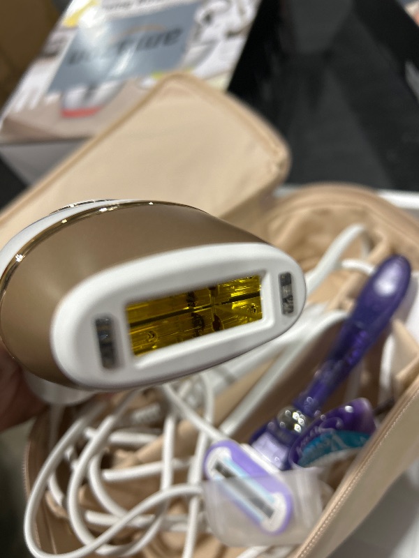Photo 1 of Braun IPL at Home Laser Hair Removal for Women and Men, Silk Expert Pro 5 PL5137 with Venus Swirl Razor, Permanent Visible Hair Reduction in Hair Regrowth for Body & Face, Corded, PL5137