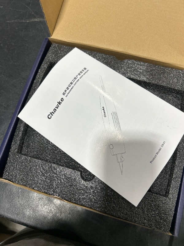 Photo 1 of Chawke Profession 65W Ultrasonic Cutter Knife 40kHz Vibration Cutting 3D Print Resin, Dental Model Plastic, Car Modification Carbon fiber Acrylic Trimming Deburr DIY Power-driven Tools (Basic Version)