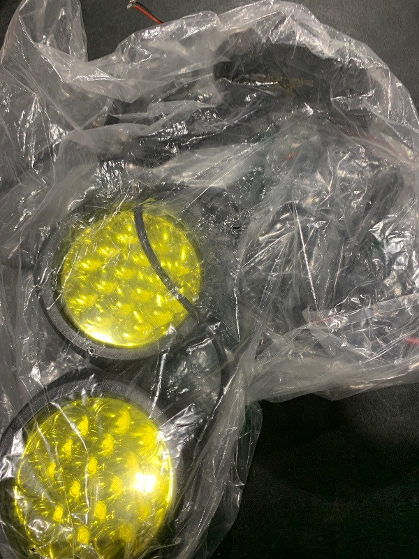 Photo 1 of BIGLION.X 5Inch 160W Round Offroad Lights 18800LM LED Amber Fog Lights Yellow Driving Light Bar Off Road Spot Light Pods With Wiring Harness IP69K for Car Trucks SUV
