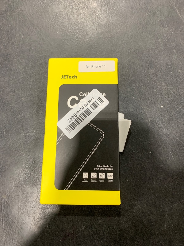 Photo 1 of JETech Silicone Case for iPhone 11 (2019) 6.1-Inch, Silky-Soft Touch Full-Body Protective Case, Shockproof Cover with Microfiber Lining (Yellow)