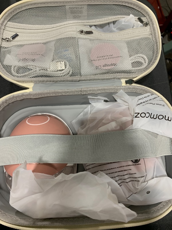 Photo 1 of Momcozy Breast Pump Hospital-Grade, Hands Free Breast Pump App with Leak-Proof DoubleFit Flange, Personalized Multi-Modes & 15 Levels, 2 Count