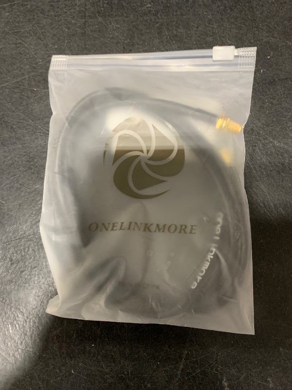 Photo 1 of onelinkmore Low-Loss Coaxial Extension Cable 3Ft RG58 SMA Female to SMA Male Extension RF Coaxial Cable Connector and Two-Way Radio Applications Pure Copper 50 ohm RF Jumper Cable