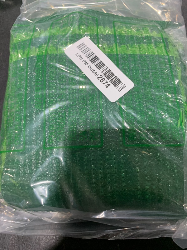 Photo 1 of Nuanchu 12 Pieces 6 x 6 Inch Artificial Grass Square Mats Fake Grass Tiles Placemats Turf Patch Table Centerpieces Decor Rug for Crafts Miniature Garden Dollhouse DIY Party Indoor Outdoor, Green